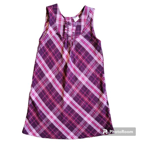 Blueberi Boulevard plaid dress - Picture 1 of 6